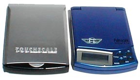 Camparing Size of Touchscale with the Palmscale